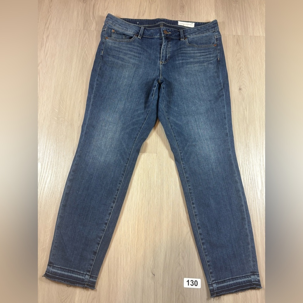 Vince Camuto Straight Leg Blue Jeans Size 14W